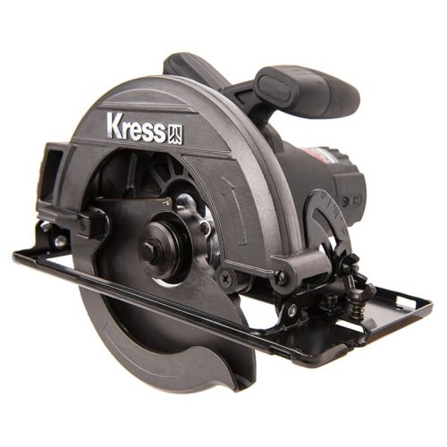 Пила циркулярная KRESS KU420.1 (1400Вт, 5200об/мин, 185x20мм, гл. пропила 66мм)