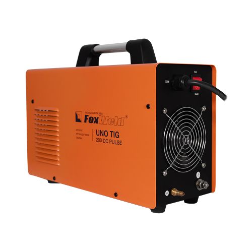 Инвертор аргонодуговой сварки FoxWeld UNO TIG200 DC PULSE (TIG, MMA, ПВ60%, 170/200А, 220В, 10кг)