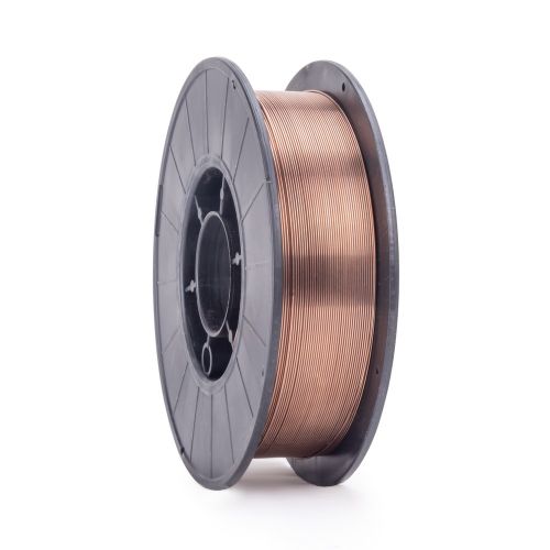 Проволока сварочная 0,8мм омедненная 5кг D200 Св.08Г2С (аналог ER70S-6) FoxWeld