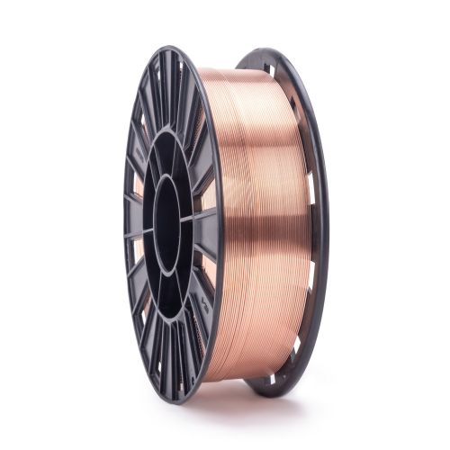 Проволока сварочная 1,0мм омедненная  5кг D200 Св.08Г2С (аналог ER70S-6) FoxWeld