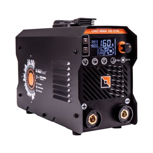 Инвертор сварочный FoxWeld UNO 160 SYN (MMA 20-160А, до 3мм, TIG, 220В, ПВ100%, 5,3кВт, 6,6кг)