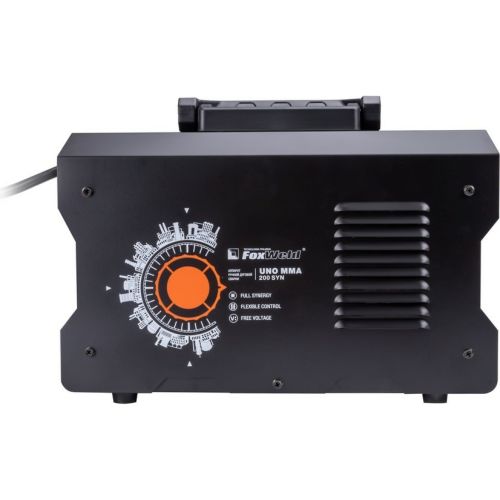 Инвертор сварочный FoxWeld UNO 200 SYN (MMA 20-200А, до 5мм, TIG, 220В, ПВ100%, 8,2кг)