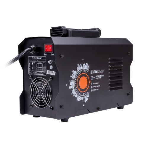 Инвертор сварочный FoxWeld UNO 250 SYN (MMA 20-250А, до 5мм, TIG, 230В, ПВ80%, 7,9кВт, 8,3кг)