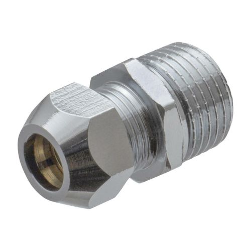 Ниппель-переходник с цангой 10 лат. 1/2"х3/8" НР-НР MPF