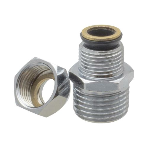 Ниппель-переходник с цангой 10 лат. 1/2"х3/8" НР-НР MPF