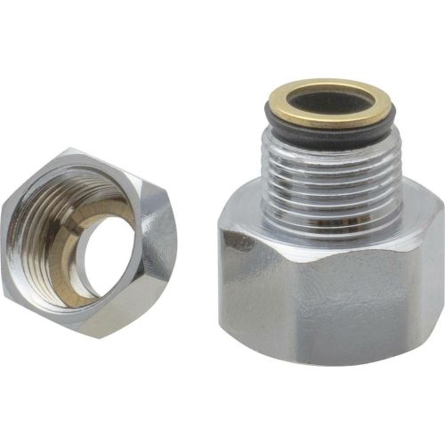 Переходник с ребордойс цангой 10 лат. 1/2"х3/8" ВР-НР MPF