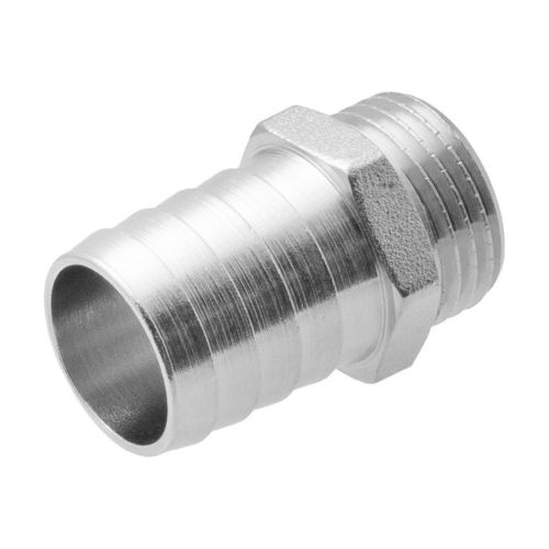 Штуцер лат.  1/2" НР 25мм MPF