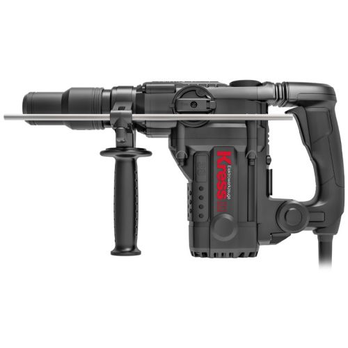 Перфоратор KRESS KU334 (1050Вт, SDS-MAX 38мм, 0-520об/мин, 7,5Дж, 2 режима, кейс)