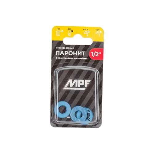 Прокладка паронитовая безасбестовая 1/2" (3шт) MPF