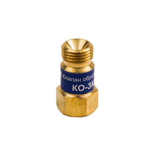 Клапан обратный КО-К1 RH М16х1,5 кислород, на резак/горелку КО-3К КЕДР