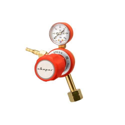 Редуктор пропановый БПО 5-5 1C008-0030 манометр с поверкой Сварог