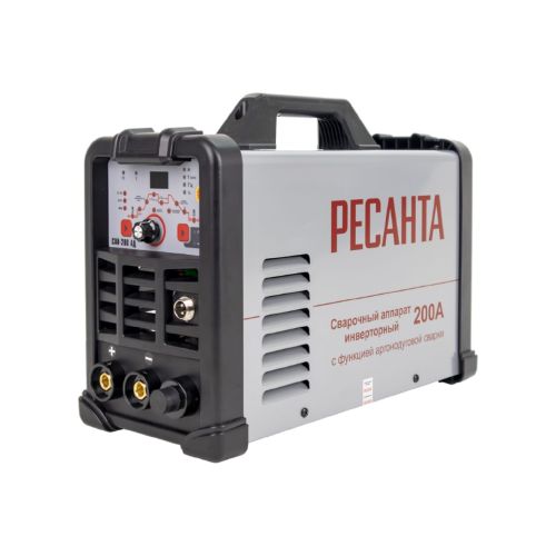 Инвертор аргонодуговой сварки РЕСАНТА САИ-200АД AC/DC (TIG, MMA, 15-200А, 220В, 10,2кг)