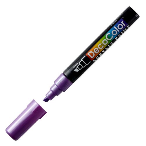 Маркер акрил. скошен.нак.1-5мм для люб.пов. METALLIC VIOLET MARVY UCHIDA