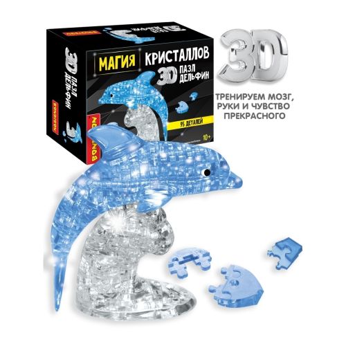 3D головоломка "Дельфин" (95 деталей)