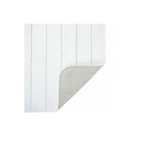 Коврик для ванной комнаты натуральный 50х80см Fora WAVE WHITE