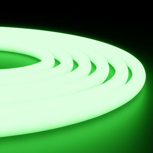 Термолента светодиодная Apeyron SMD2835 120Led/м 24В 14,4Вт/м 900лм/м зеленый IP68 5м