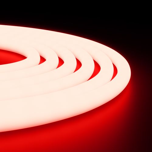 Термолента светодиодная Apeyron SMD2835 120Led/м 24В 14,4Вт/м 900лм/м красный IP68 5м