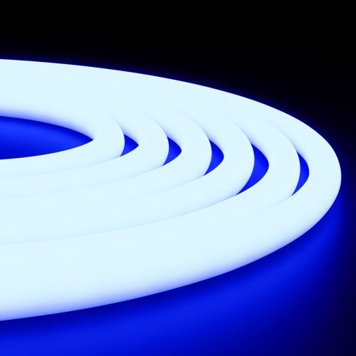 Термолента светодиодная Apeyron SMD2835 120Led/м 24В 14,4Вт/м 900лм/м синий IP68 5м