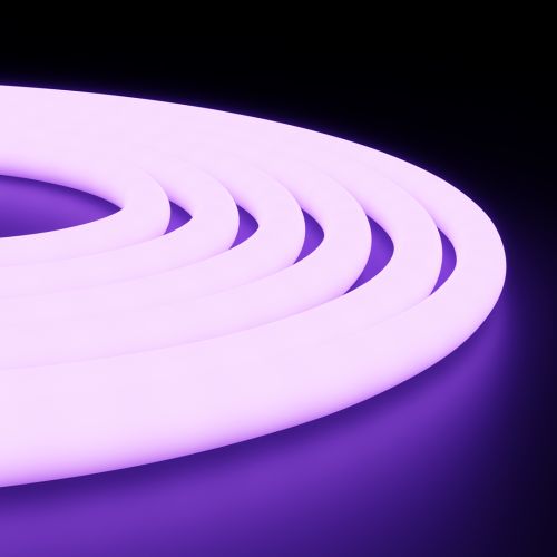 Термолента светодиодная Apeyron SMD2835 120Led/м 24В 14,4Вт/м 900лм/м фиолетовый IP68 5м
