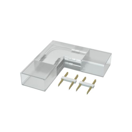 Коннекторы Apeyron для св/д ленты SMD2835 220В 120led/м Г-образные (5шт)