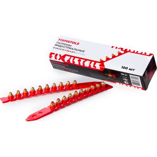 Патрон монтажный  F-K5  6,8/11 (100шт) красный