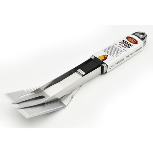 Набор инструментов для гриля SG-40FST лопатка, вилка и щипцы Start Grill