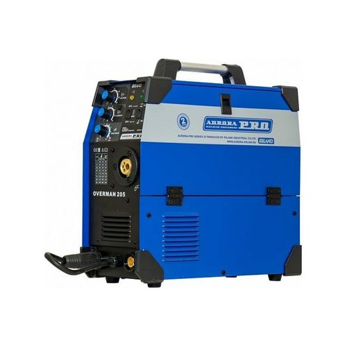Полуавтомат сварочный Aurora-Pro OVERMAN 205 Mosfet (MIG/MAG, FCAW, MMA, 40-200A, 230В, 17,5кг)