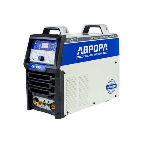 Инвертор аргонодуговой сварки Aurora Система 200 AC/DC ПУЛЬС 2 поколение (TIG, MMA, 5-200А, 230В)