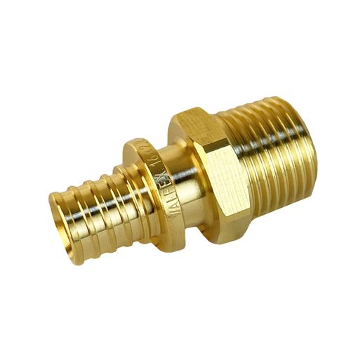 Соединитель надвижной с переходом 20х1/2" НР Valfex