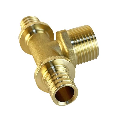 Тройник надвижной с переходом 20х3/4"х20 НР Valfex