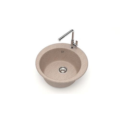 Мойка гранитная GLANZ J30 475х475мм песочный