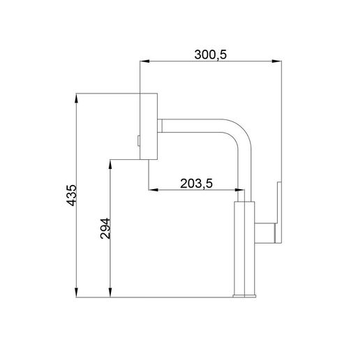Смеситель для кухни Haiba HB73824