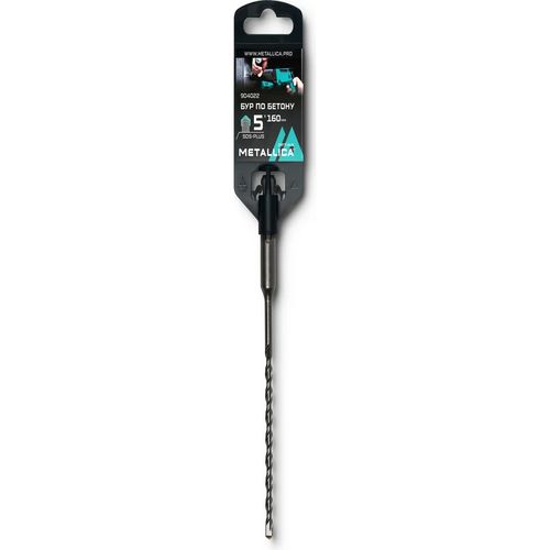 Бур по бетону SDS+ 5х160мм 2 спирали усиленный METALLICA Ultra