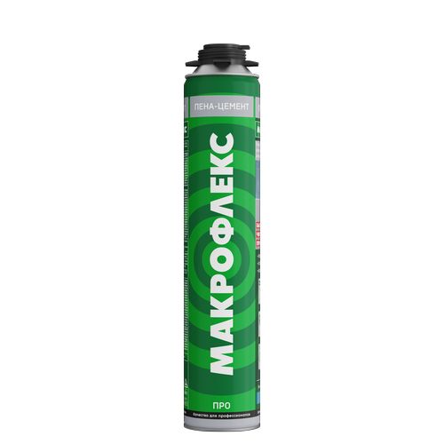 Пена цемент профи 750гр Макрофлекс ПРО 65л
