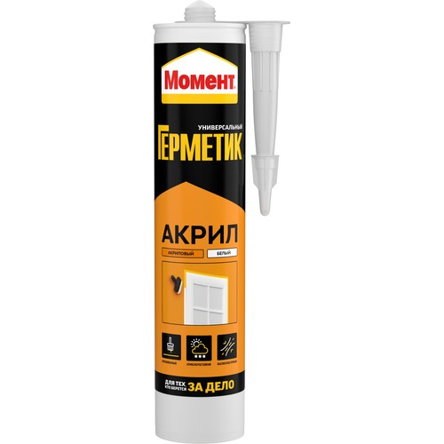 Герметик акриловый 420 г Момент белый