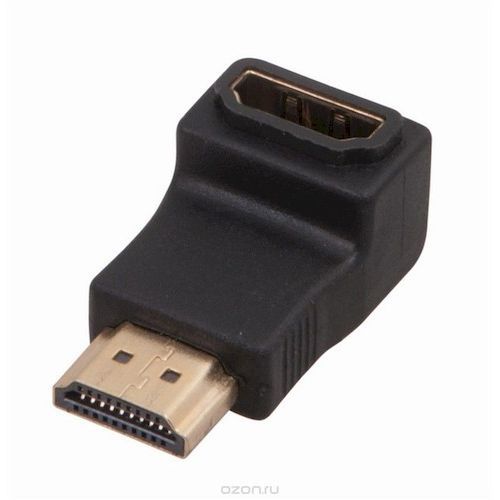 Переходник штекер HDMI - гнездо HDMI угловой