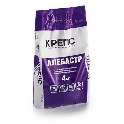 Алебастр 4кг Крепс