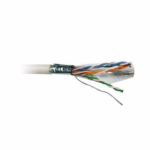 Кабель витая пара F/UTP4 cat.5e 25AWG Сu с экраном ПВХ серый LanCable/Skynet/Netko