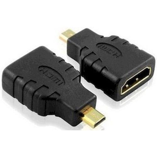 Переходник гнездо HDMI - штекер micro HDMI