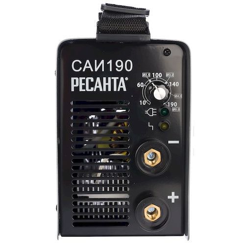 Инвертор сварочный РЕСАНТА САИ-190 (MMA 10-190А, до 5мм, 220В, 5,5кВт, 4,7кг)